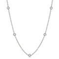 Tansy Lilith Diamond Station Necklace