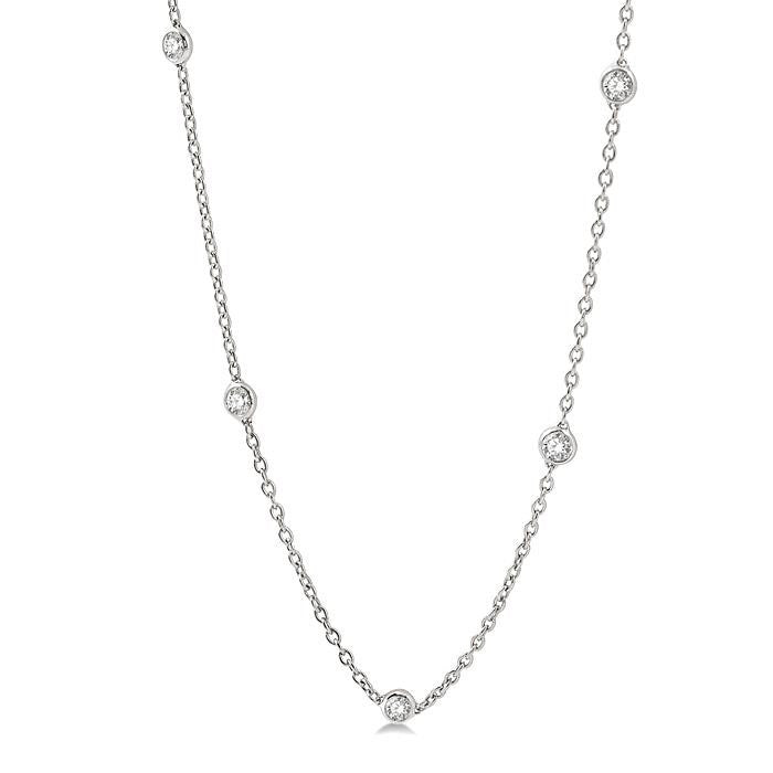 Fable Diamond Station Necklace