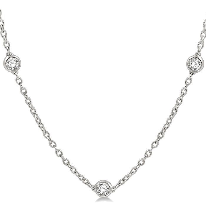 Fable Diamond Station Necklace