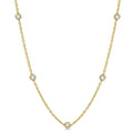 Wren Diamond Station Necklace
