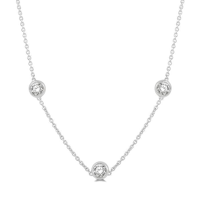 Gala Imperial Diamond Station Necklace