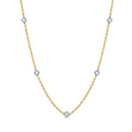 Jasper Kalliope Diamond Station Necklace