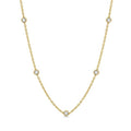 Bramble Diamond Station Necklace