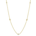 Meadow Diamond Station Necklace