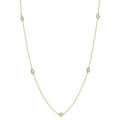 Gala Diamond Station Necklace