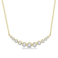Couture Zaira Graduated Diamond Fixed Smile Necklace