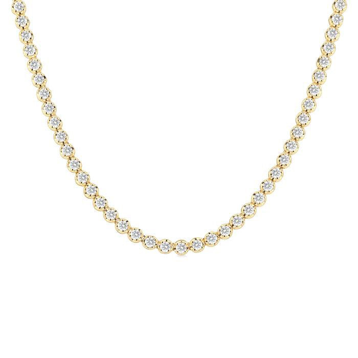 Finesse Ivy Illusion Diamond Tennis Necklace
