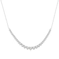 Atlas Aria Graduated Diamond Smile Necklace