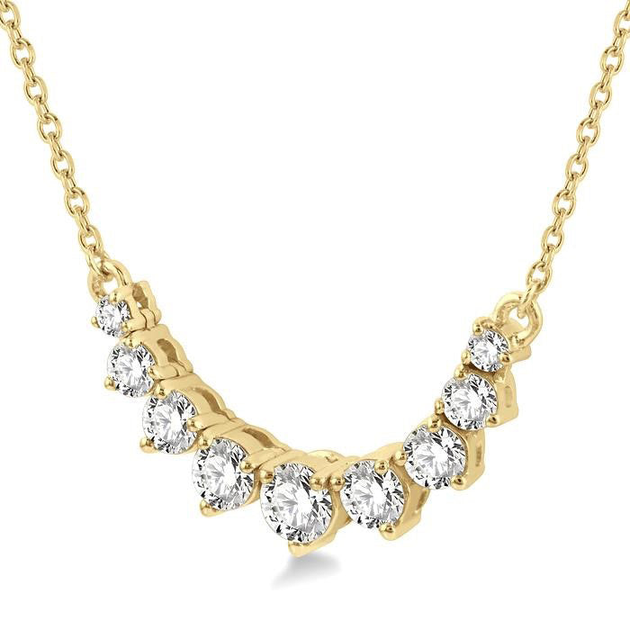 Aria Graduated Diamond Necklace