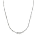 Aster Clover Riviera Diamond Necklace