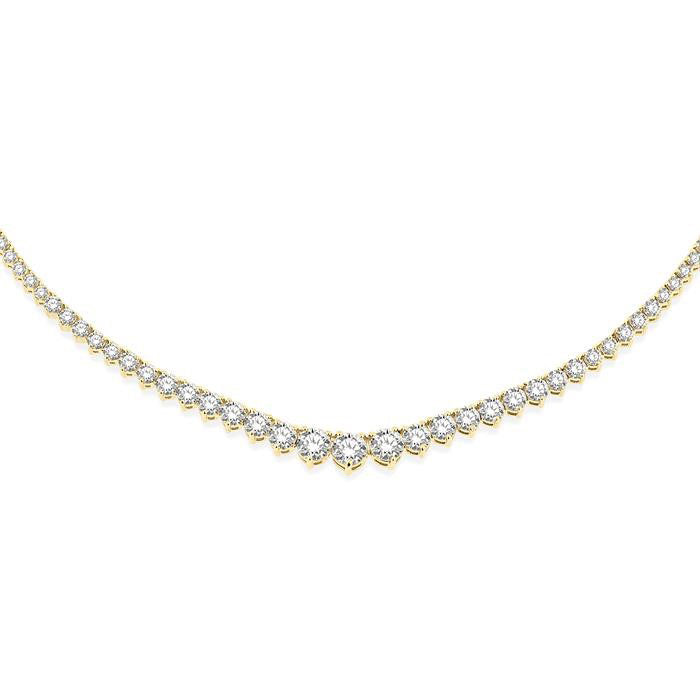 Lysandra Zaira Riviera Diamond Necklace