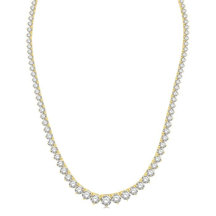 Isolde Clover Riviera Diamond Necklace