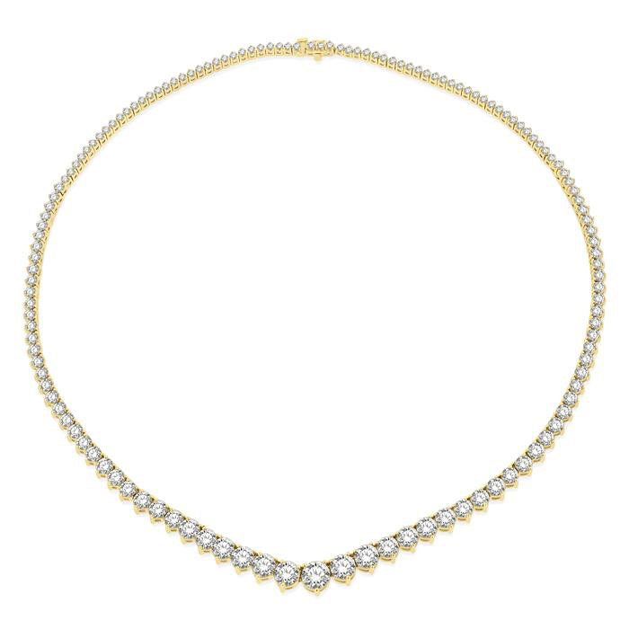Isolde Clover Riviera Diamond Necklace