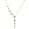 Heart Shape Diamond Necklace