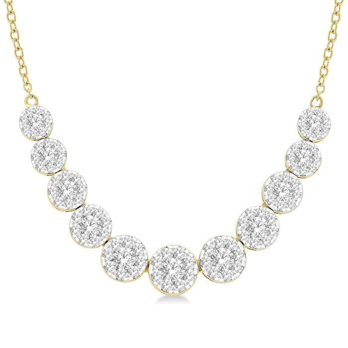 Shine Bright Essential Diamond Smile Necklace