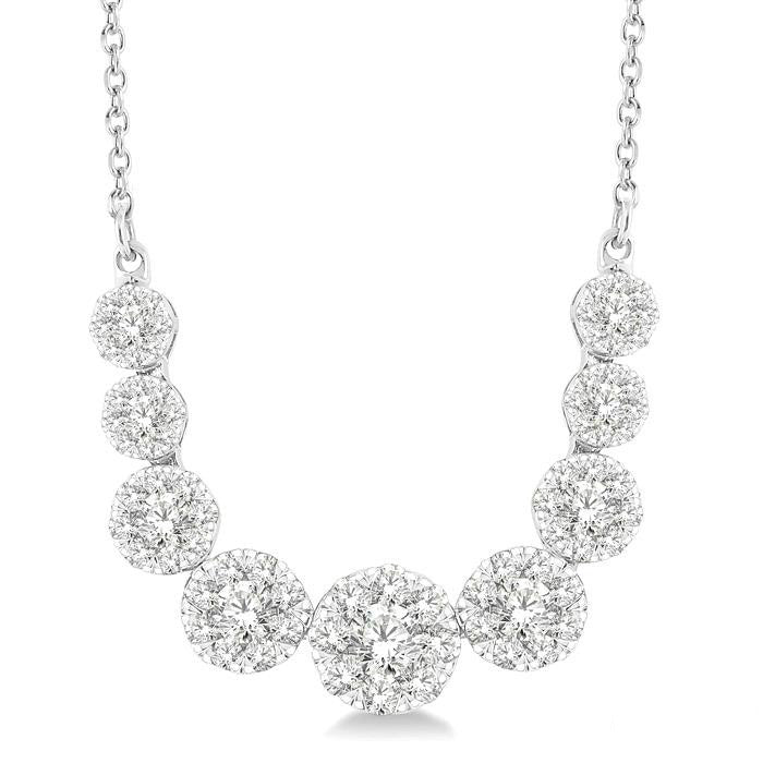Umbria Shine Bright Essential Diamond Smile Necklace