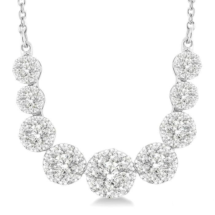 Umbria Shine Bright Essential Diamond Smile Necklace
