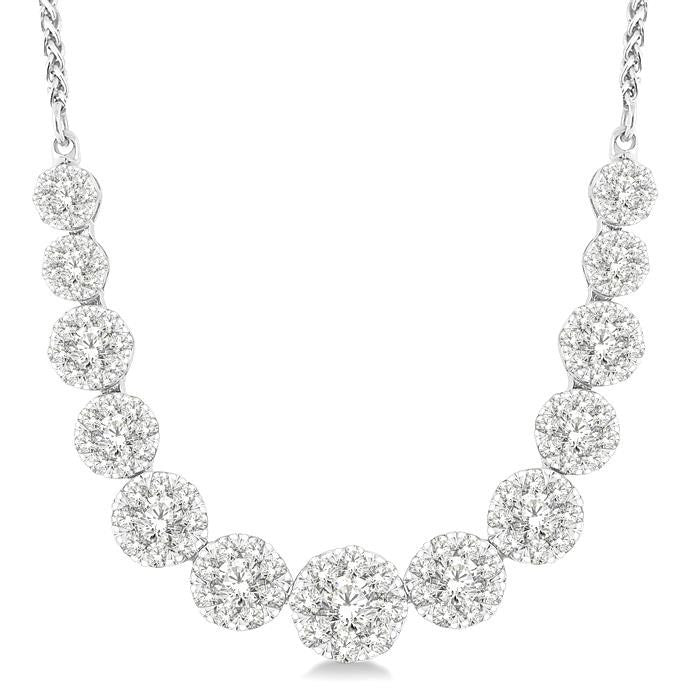 Quorra Harbor Shine Bright Essential Diamond Smile Necklace