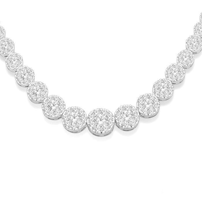 Sabine Shine Bright Essential Diamond Smile Necklace