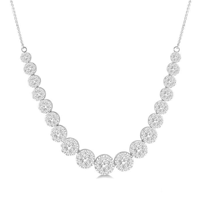 Tivoli Shine Bright Essential Diamond Smile Necklace