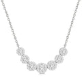 Sable Frost Shine Bright Essential Diamond Smile Necklace