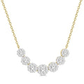 Élan Shine Bright Essential Diamond Smile Necklace