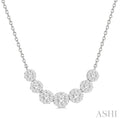 Nocturne Fen Shine Bright Essential Diamond Smile Necklace