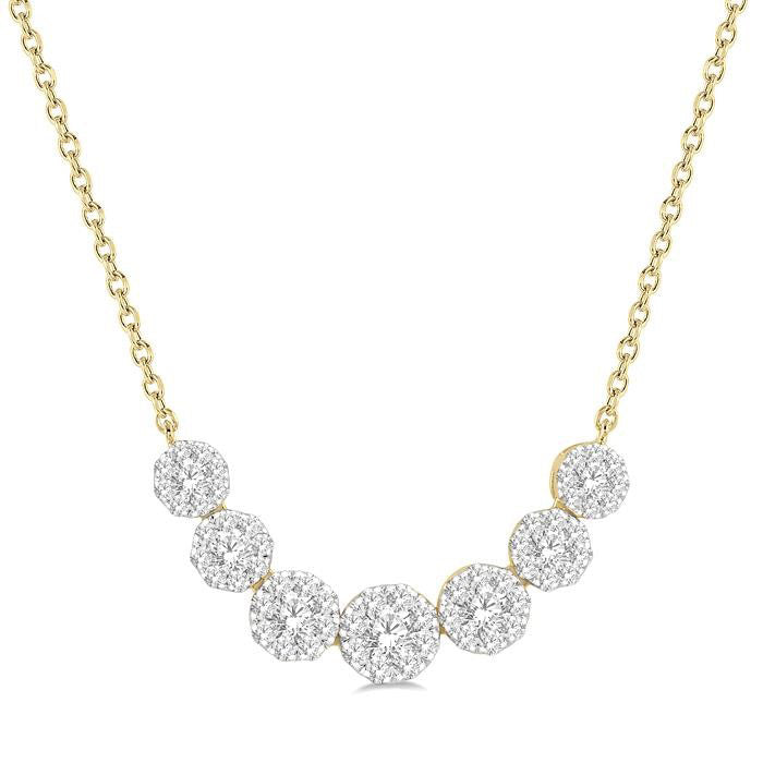 Celestia Étoile Shine Bright Essential Diamond Smile Necklace