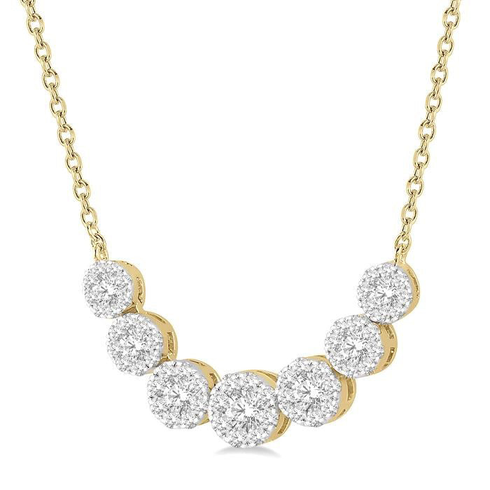 Celestia Étoile Shine Bright Essential Diamond Smile Necklace