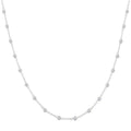 Harbor Bezel Set Diamond Station Necklace