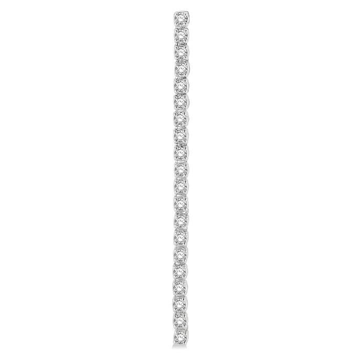 Diamond Tennis Earrings