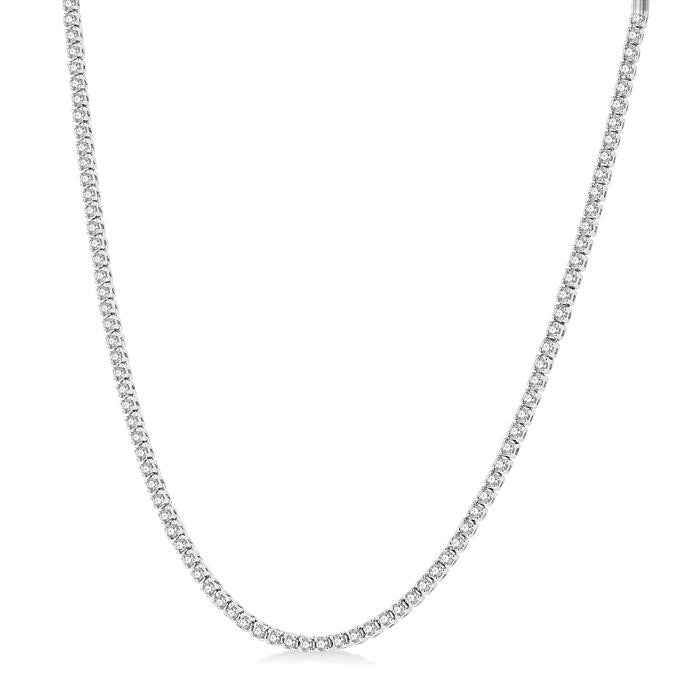 Selene Frost Diamond Tennis Necklace