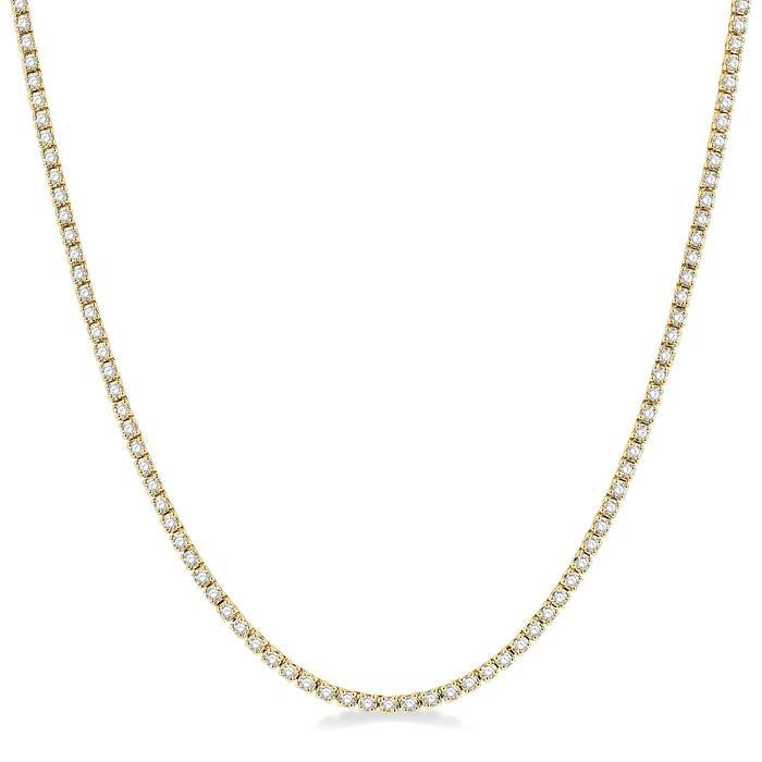 Marigold Diamond Tennis Necklace
