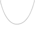 Clover Lyric Diamond Tennis Necklace