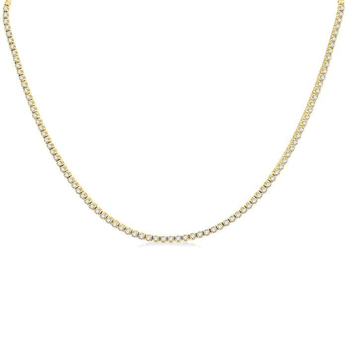 Jasper Felina Diamond Tennis Necklace