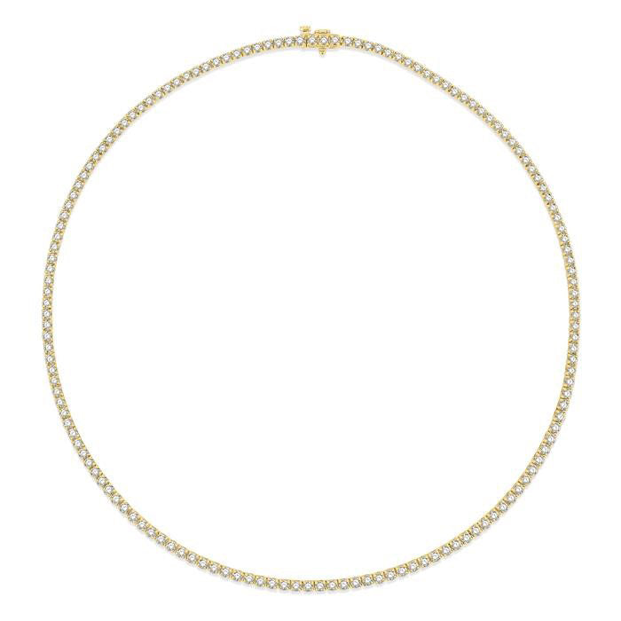 Jasper Felina Diamond Tennis Necklace