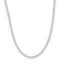 10 Ctw Round Cut Diamond Tennis Necklace in 14K White Gold
