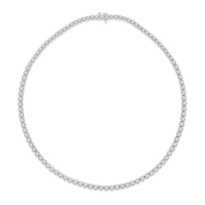 Deneuve Aster Diamond Tennis Necklace
