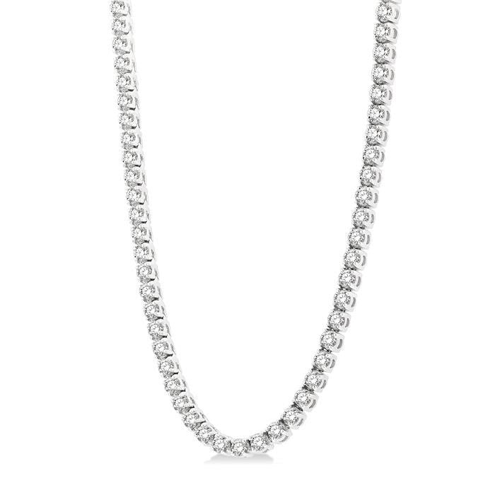 Deneuve Aster Diamond Tennis Necklace