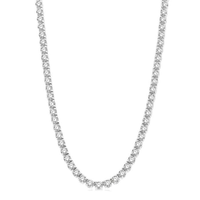 Deneuve Aster Diamond Tennis Necklace