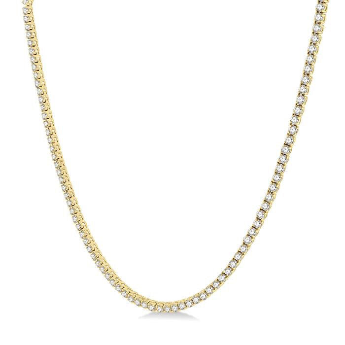 Silhouette Zephyr Diamond Tennis Necklace