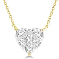 Dahlia Serenade Heart Shape Shine Bright Essential Diamond Pendant