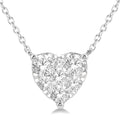 Halcyon Atlas Heart Shape Shine Bright Essential Diamond Pendant