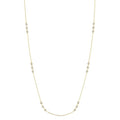 Artemis Gale 3 Stone Diamond Station Necklace