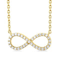 Deneuve Gala Infinity Petite Diamond Fashion Pendant