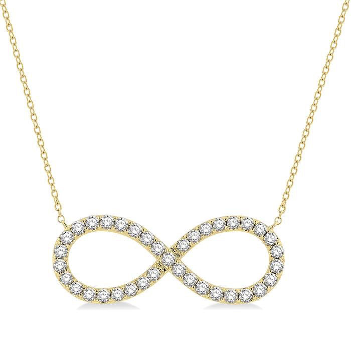 Kalliope Nyx Infinity Diamond Pendant