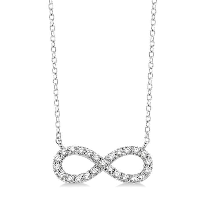 Riviera Lyric Infinity Diamond Pendant