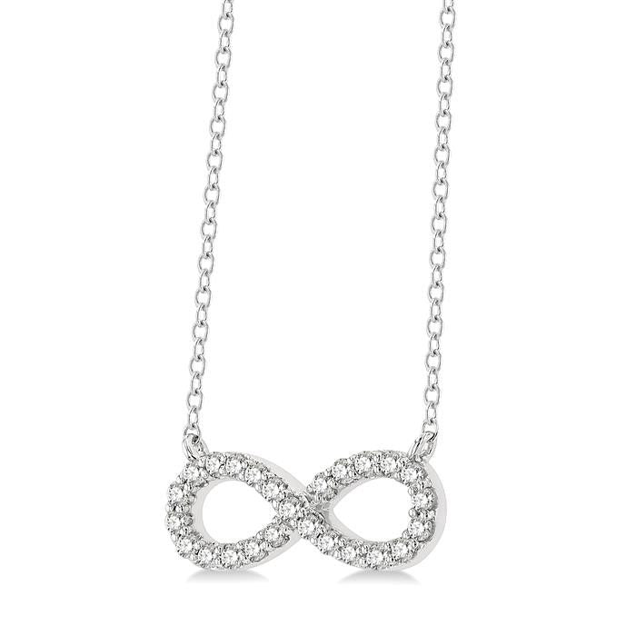Riviera Lyric Infinity Diamond Pendant