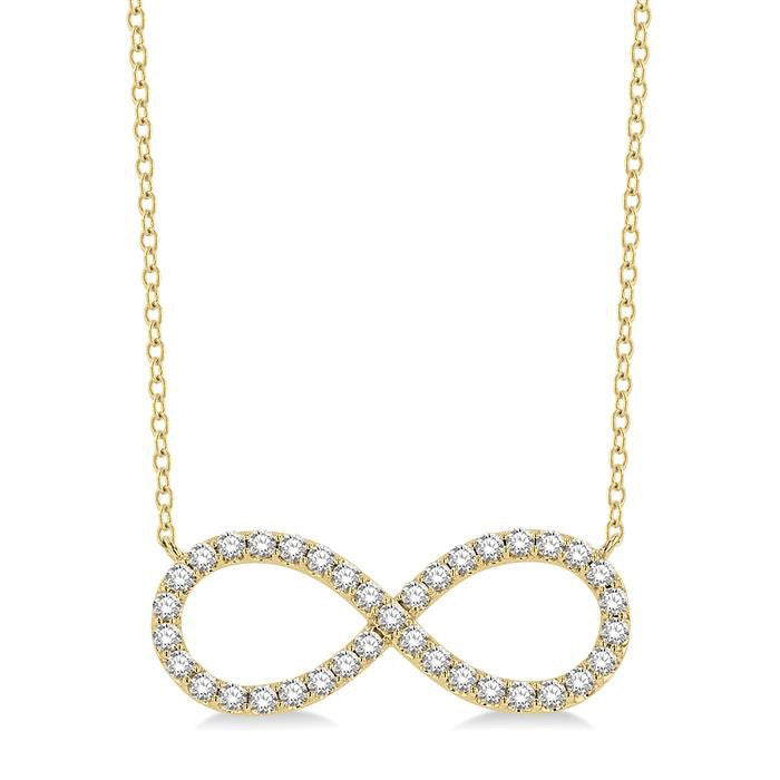 Quiana Meadow Infinity Diamond Pendant