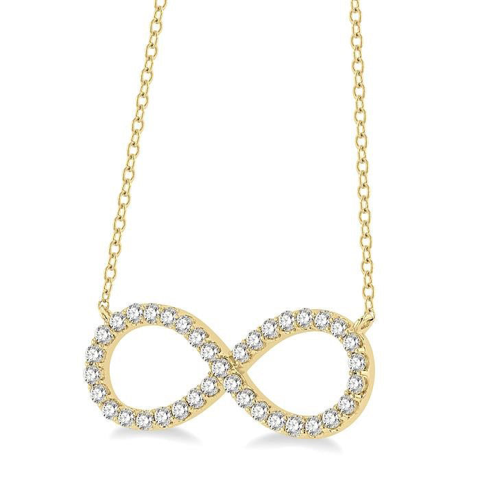 Quiana Meadow Infinity Diamond Pendant